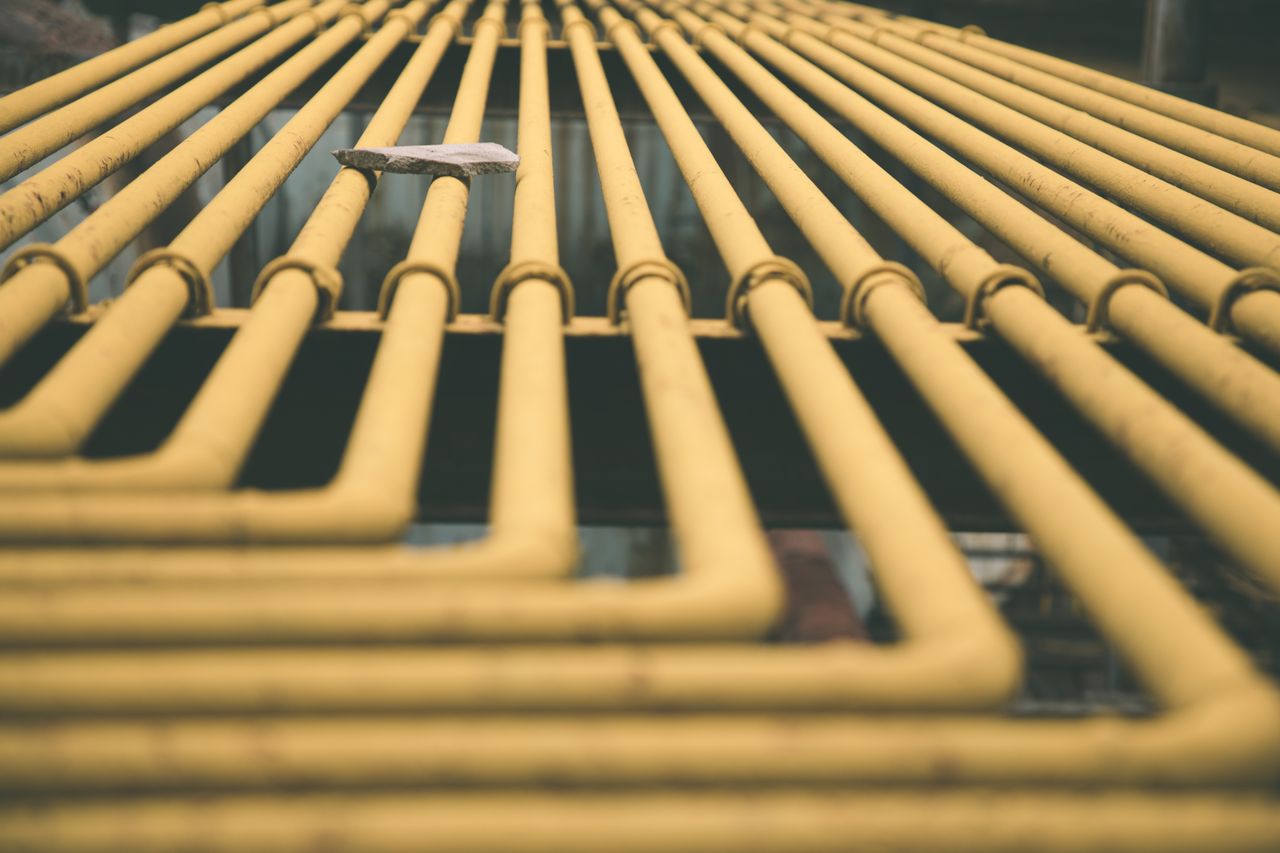 Yellow pipes